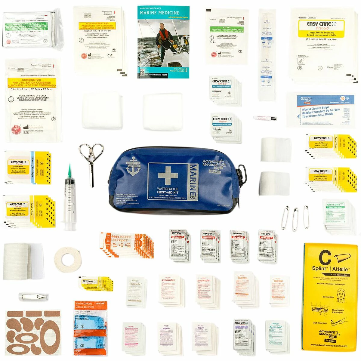 Adventure Ready Brands First Aid AMK Marine 350 Medical Kit 1 Adventure Ready Brands First Aid AMK Marine 350 Medical Kit