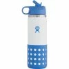Hydro Flask Water Bottles 20oz Wide Mouth Flex Straw & Boot Kids'
