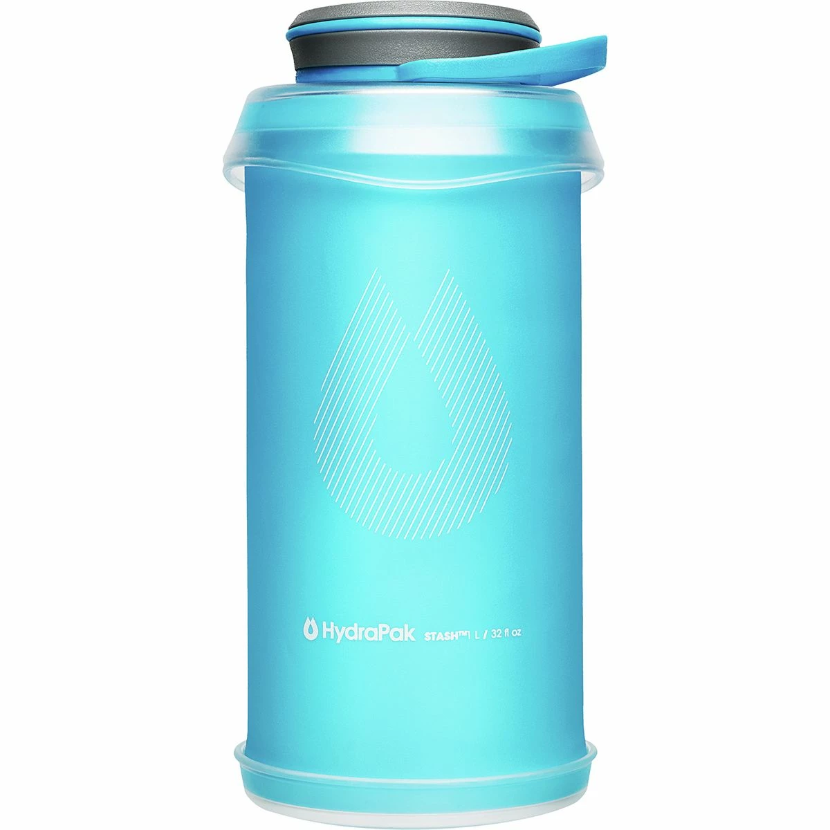 Hydrapak Water Bottles Stash Collapsible 1L Water Bottle 1 Hydrapak Water Bottles Stash Collapsible 1L Water Bottle