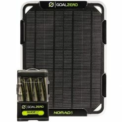 Goal Zero Batteries & Solar Power Guide 12 Solar Kit With Nomad 5 Solar Panel