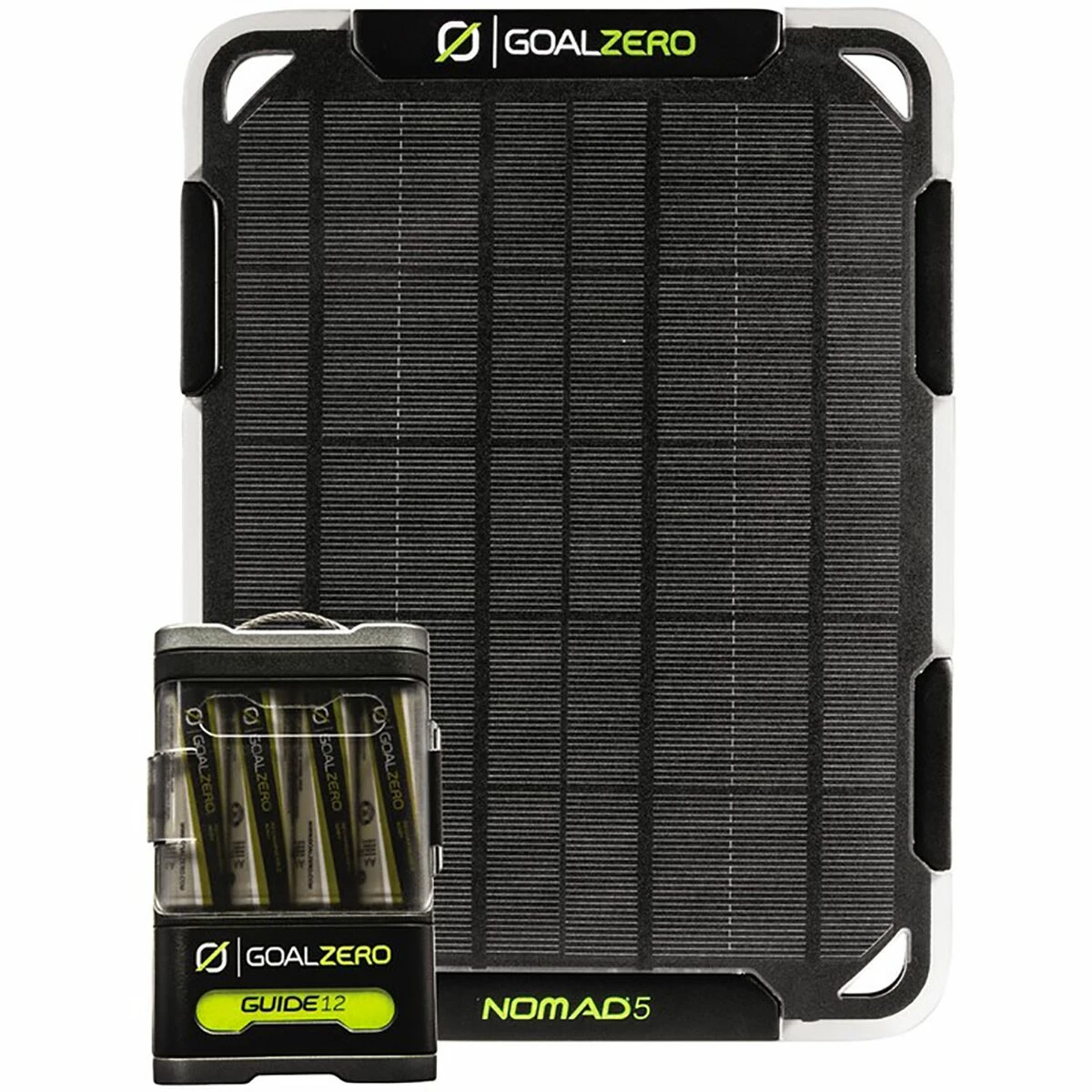 Goal Zero Batteries & Solar Power Guide 12 Solar Kit With Nomad 5 Solar Panel 1 Goal Zero Batteries & Solar Power Guide 12 Solar Kit With Nomad 5 Solar Panel