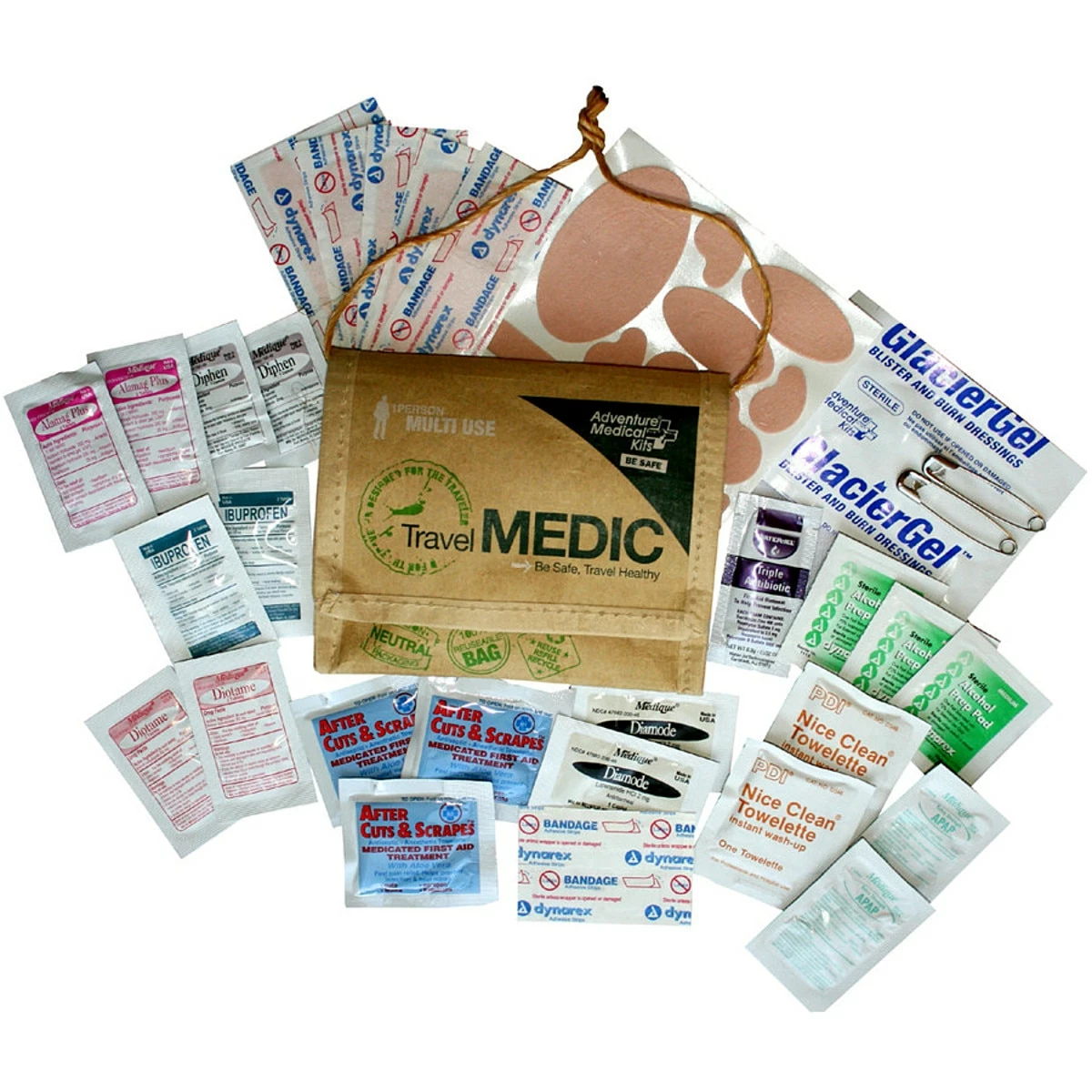 Adventure Ready Brands First Aid AMK Travel Medic First Aid Kit 1 Adventure Ready Brands First Aid AMK Travel Medic First Aid Kit