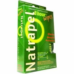 Adventure Ready Brands First Aid Natrapel 8 Hour Wipes 12 Pack