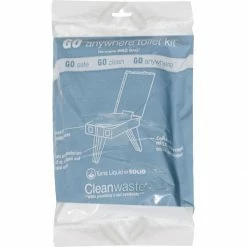 Cleanwaste Outhouses Go Anywhere Toilet Kit 12 Pack