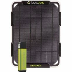 Goal Zero Batteries & Solar Power Nomad 5 + FLIP 12 Solar Kit