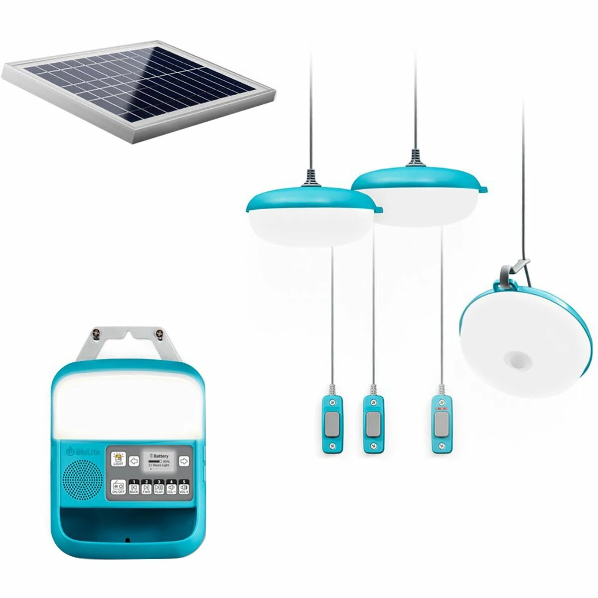 BioLite Batteries & Solar Power SolarHome 620+ Solar Powered Light 1 BioLite Batteries & Solar Power SolarHome 620+ Solar Powered Light