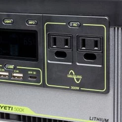 Goal Zero Batteries & Solar Power Yeti 500X Portable Power Station -Gsi Outdoor Shop ONECOL D10 4