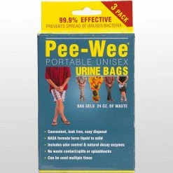 Cleanwaste Outhouses PeeWee Urine Bag 3 Pack -Gsi Outdoor Shop ONECOL D2 24
