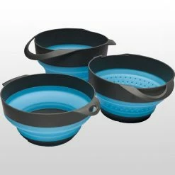 Adventure Ready Brands Books, Maps & Games SOL Flat Pack Bowls & Strainer Set 8 Adventure Ready Brands Books, Maps & Games SOL Flat Pack Bowls & Strainer Set -Gsi Outdoor Shop ONECOL D4 12