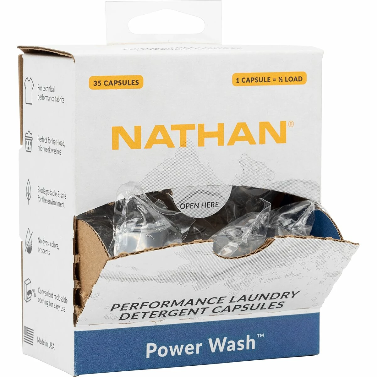 Nathan Fabric Care Power Wash Performance Detergent Capsules 5 Nathan Fabric Care Power Wash Performance Detergent Capsules - Image 5