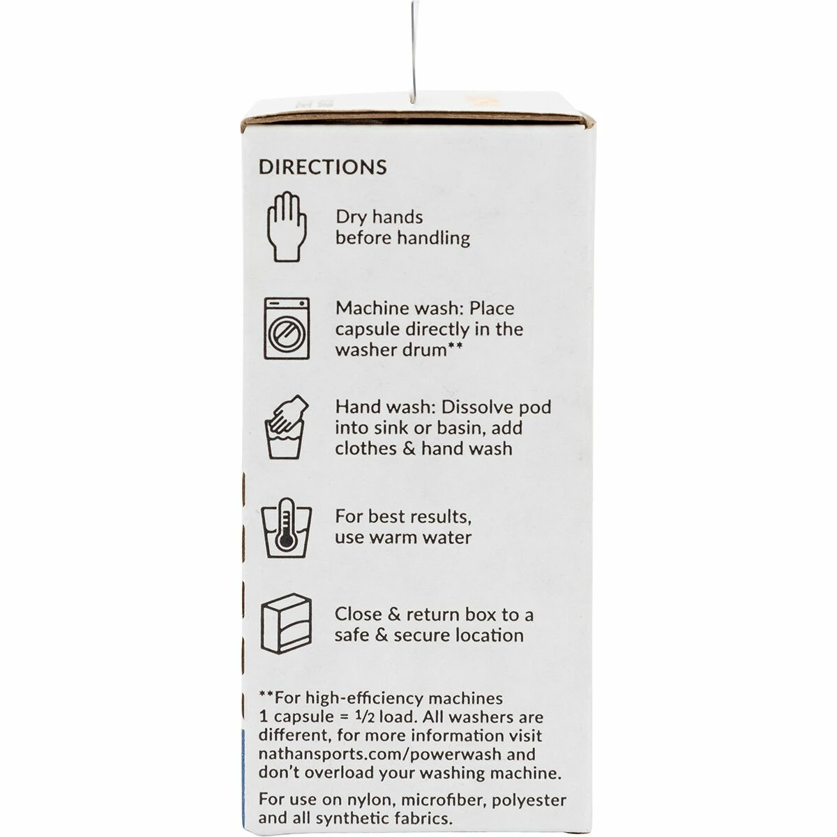 Nathan Fabric Care Power Wash Performance Detergent Capsules 3 Nathan Fabric Care Power Wash Performance Detergent Capsules - Image 3