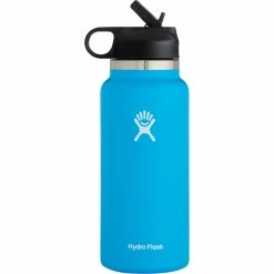 Hydro Flask Water Bottles 32oz Wide Mouth Straw Lid 2.0 Water Bottle -Gsi Outdoor Shop PAC 1