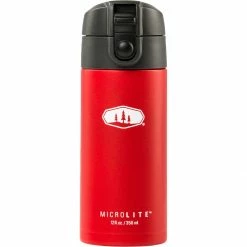 GSI Outdoors Water Bottles Microlite 350 Flip Water Bottle -Gsi Outdoor Shop RED 7