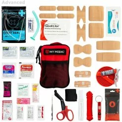 My Medic First Aid Solo Advanced -Gsi Outdoor Shop RED D1 3