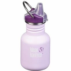 Klean Kanteen Water Bottles Sippy Cap Classic 12oz Bottle Kids' -Gsi Outdoor Shop SUGFAI 1
