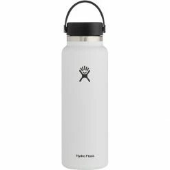 Hydro Flask Water Bottles 40oz Wide Mouth Flex Cap 2.0 Water Bottle -Gsi Outdoor Shop WHI 2