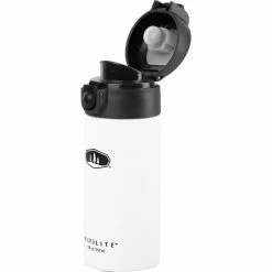 GSI Outdoors Water Bottles Microlite 350 Flip Water Bottle -Gsi Outdoor Shop WHI D1 5